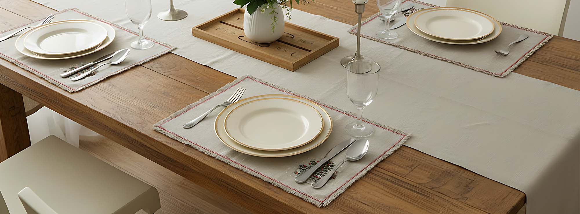 Amerikanische Tischsets