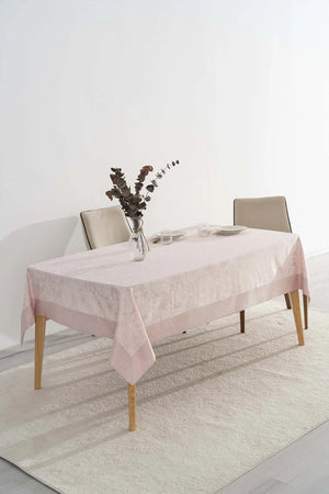Tischdecke „Damaskus Puderrosa“, 160 x 220 cm