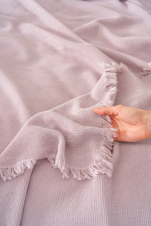 Missera Rose besticktes Doppelbett-Steppdecken-Set - 4-teiliges Brautset