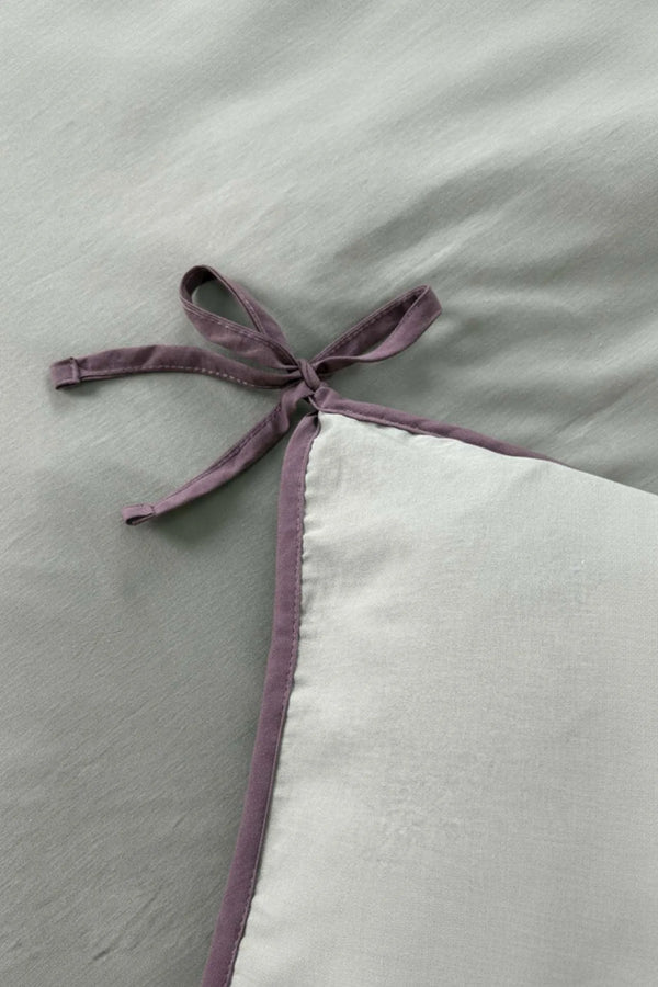 Demeter Mint Doppelbettwäsche-Set aus 100 % Baumwolle – 4-teilig
