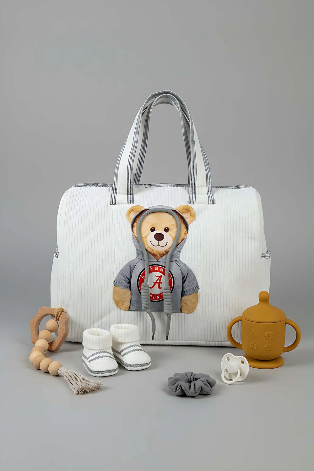 Wickeltasche mit Kapuze für Mutter und Baby