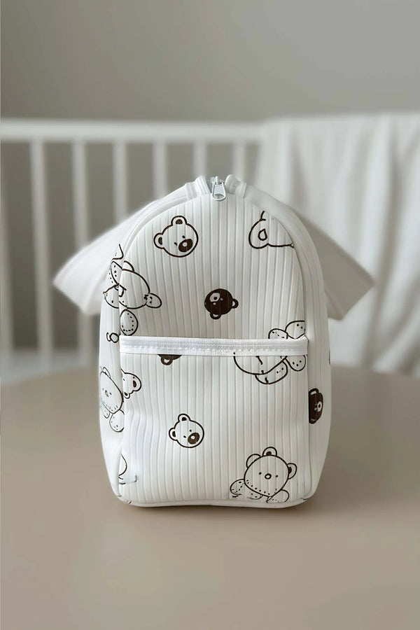 Mini-Teddybär-Schleifen-Baby-Wickeltasche