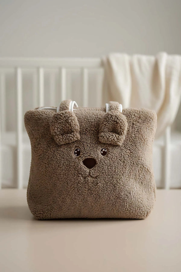Wickeltasche mit Plüschteddybär