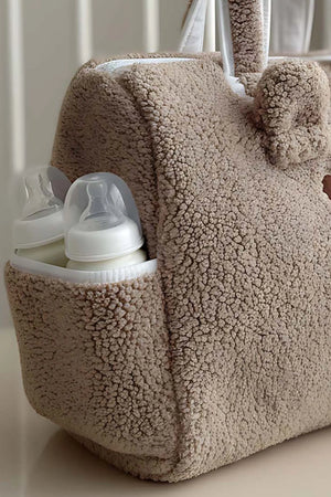 Wickeltasche mit Plüschteddybär