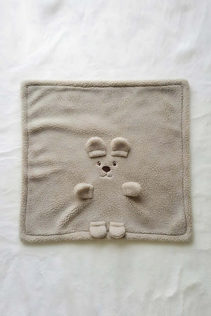 Plüsch-Babydecke in Teddybärform