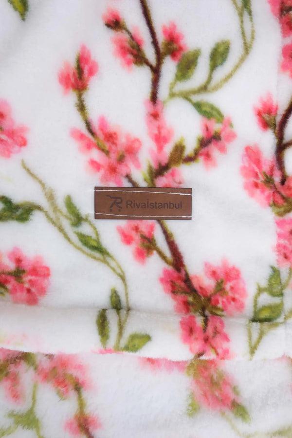Sakura Doppelplüschdecke