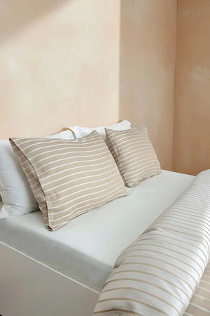 Bettwäsche-Set aus Bambus-Satin und Nerz für Doppelbetten – 6-teiliges Braut-Set