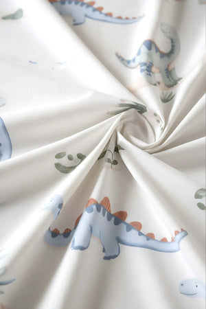 Dinoro Blue Babybettwäsche-Set aus 100 % Baumwolle – 4-teilig