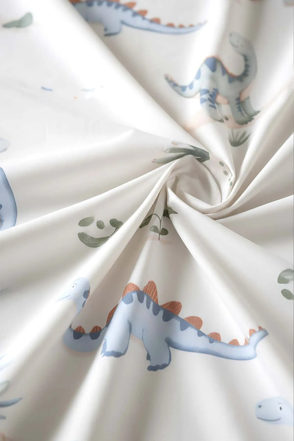 Dinoro Blue Babybettwäsche-Set aus 100 % Baumwolle – 4-teilig