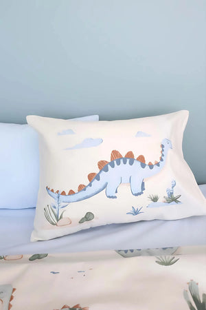 Dinoro Blue Babybettwäsche-Set aus 100 % Baumwolle – 4-teilig