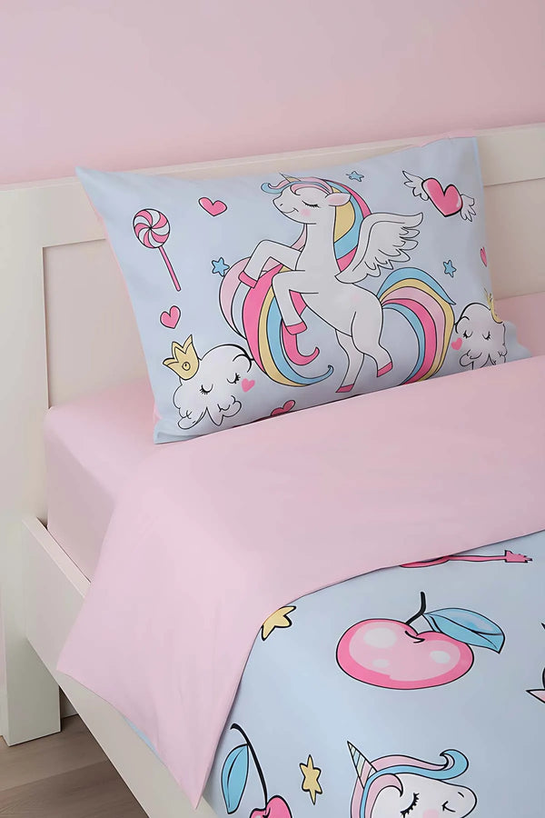 Junior Twinka Bettwäsche-Set für Kinder (Einzelbett) aus 100 % Baumwolle