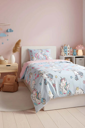 Junior Twinka Bettwäsche-Set für Kinder (Einzelbett) aus 100 % Baumwolle