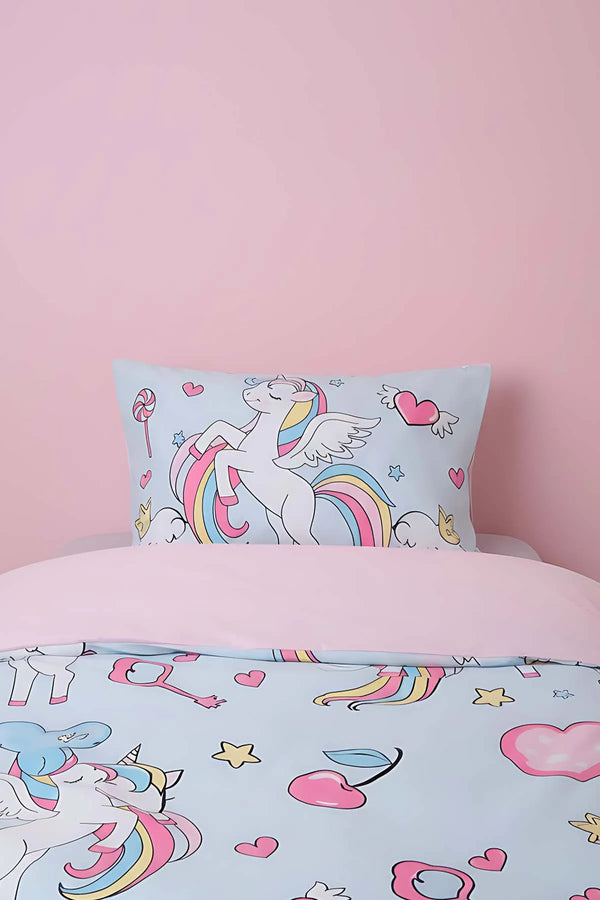 Junior Twinka Bettwäsche-Set für Kinder (Einzelbett) aus 100 % Baumwolle
