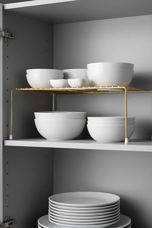 Goldener Mehrzweck-Kleiderschrank-Organizer