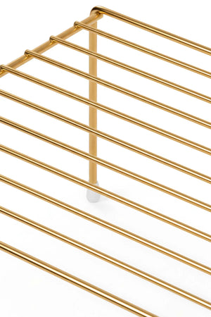 Goldener Mehrzweck-Kleiderschrank-Organizer