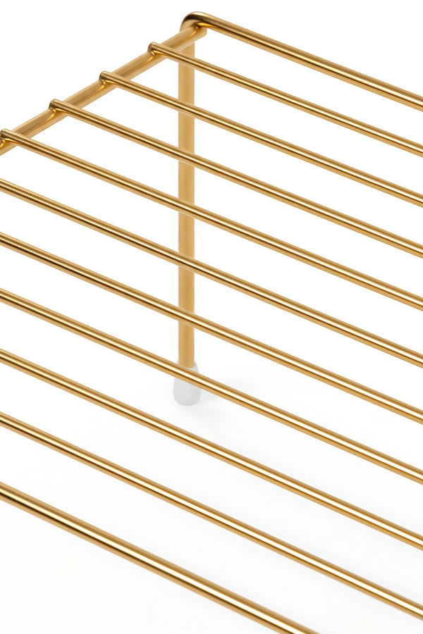 Goldener Mehrzweck-Kleiderschrank-Organizer