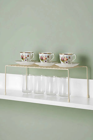 Mehrzweck-Schrankorganizer in Creme