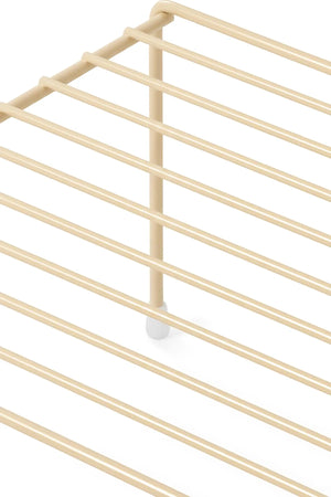 Mehrzweck-Schrankorganizer in Creme