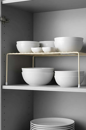 Mehrzweck-Schrankorganizer in Creme