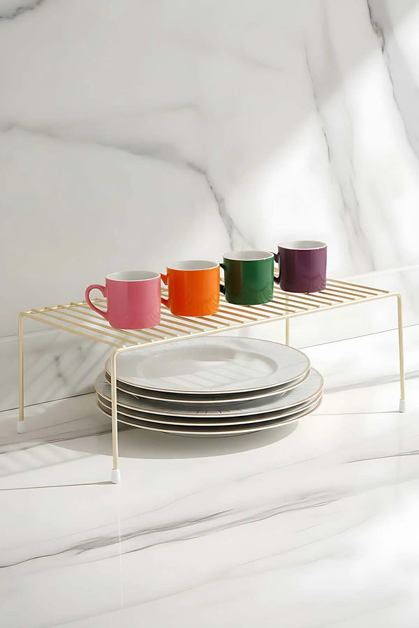 Mehrzweck-Schrankorganizer in Creme