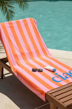Ciao Gestreiftes Strandtuch 70x150 cm