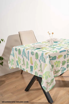 Tischdecke, Esszimmerdecke, Picknickdecke mit Kaktusmuster
