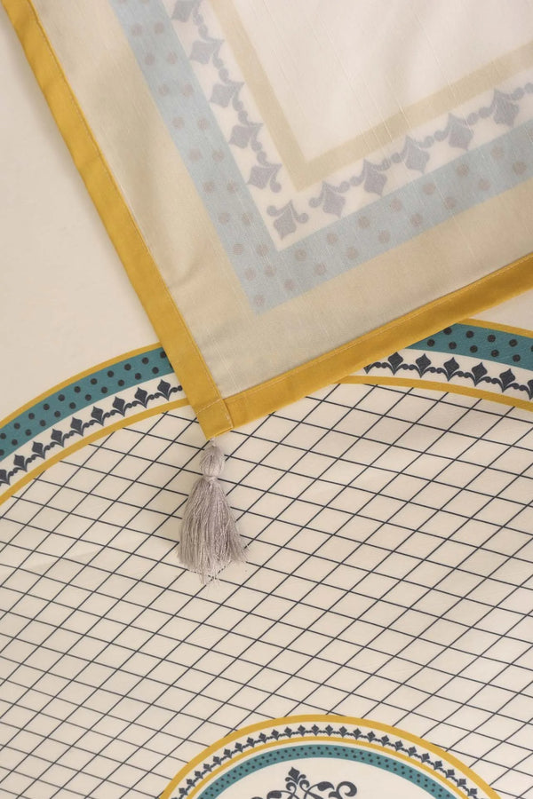 Safran Luxe Küchen- und Esszimmertischdecke 150x250 cm
