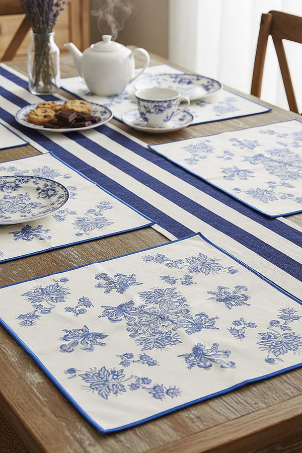 Elysian Blue 6er-Set Servietten 40x40cm