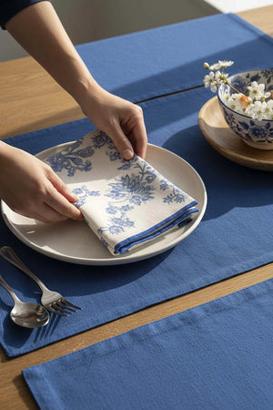 Elysian Blue 6er-Set Servietten 40x40cm