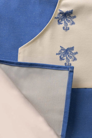 Elysian Blue flüssigkeitsabweisende Küchenschürze