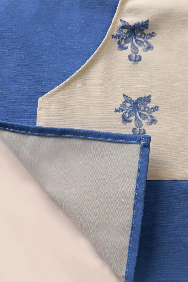 Elysian Blue flüssigkeitsabweisende Küchenschürze