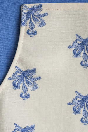 Elysian Blue flüssigkeitsabweisende Küchenschürze