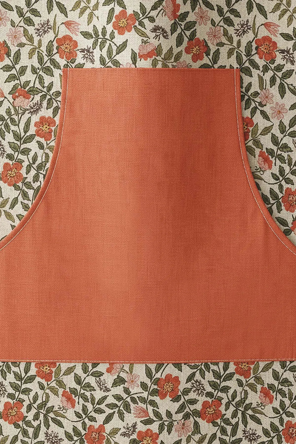 Wasserdichte Küchenschürze mit Blumenmuster