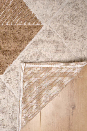 Terra Geometric 2-teiliges Bad- und WC-Matten-Set