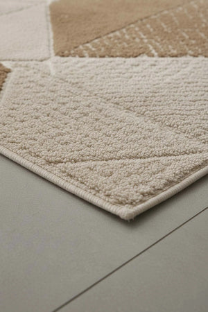 Terra Geometric 2-teiliges Bad- und WC-Matten-Set