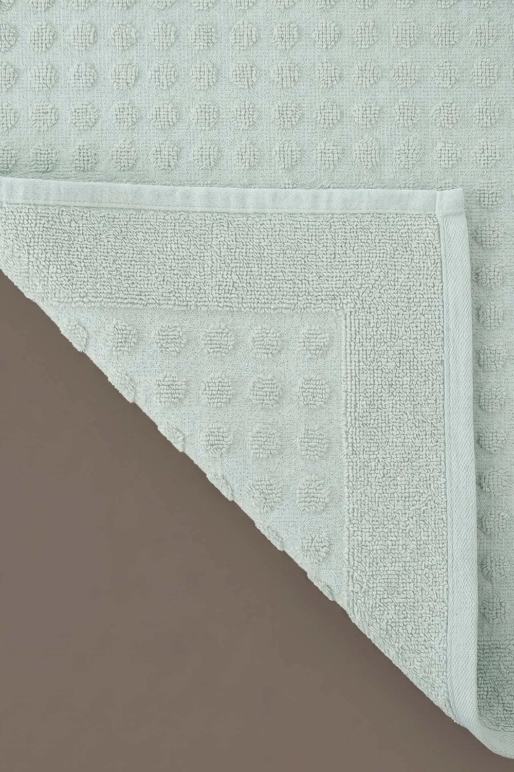 Zivra Mint Fußhandtuch aus 100 % Baumwolle – 50 x 70 cm