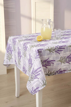 Tischdecke, Tischläufer, Picknickdecke mit Lavendelmuster