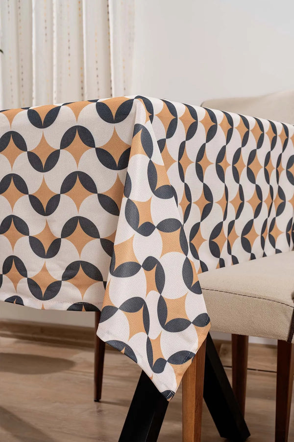 Geometrisch-abstrakte Tischdecke, Tischläufer, Picknickdecke