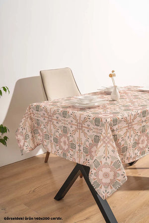 Tischdecke, Essdecke, Picknickdecke mit ethnischem Palastmuster