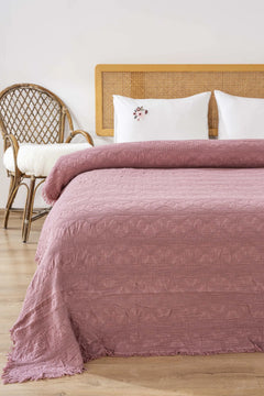 Felix Rose Doppelbettwäsche-Set aus 100 % Baumwolle, gesteppt – 4-teiliges Braut-Set
