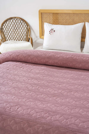 Felix Rose Doppelbettwäsche-Set aus 100 % Baumwolle, gesteppt – 4-teiliges Braut-Set